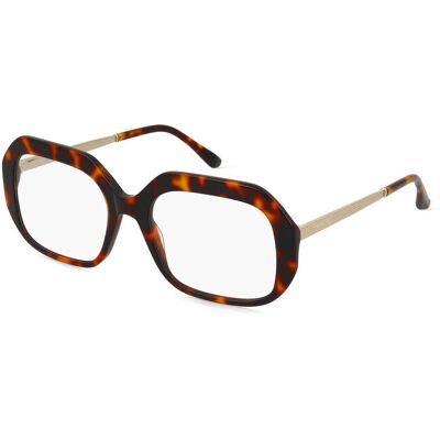 Sandro 2048 Unisex-Brille inkl. Gläser Vollrand Quadratisch Acetat-Gestell 54/19/140, braun Sandro 2048 Unisex-Brille inkl. Gläser Vollrand Quadratisch Acetat-Gestell 54/19/140, braun