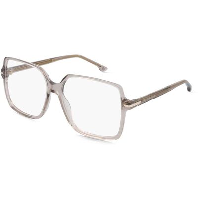 Victoria Beckham VB 1013 Damen-Brille inkl. Gläser Vollrand Quadratisch Acetat-Gestell 57/15/140, beige Victoria Beckham VB 1013 Damen-Brille inkl. Gläser Vollrand Quadratisch Acetat-Gestell 57/15/140, beige