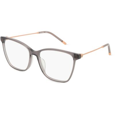 Furla VFU635 Unisex Graue Kunststoffbrille - Brille Furla VFU635 Unisex Graue Kunststoffbrille - Brille