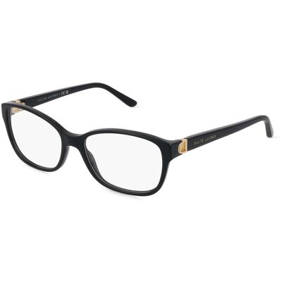 Ralph Lauren RL6136 5001 Schwarze Kunststoffbrille - Brille Ralph Lauren RL6136 5001 Schwarze Kunststoffbrille - Brille