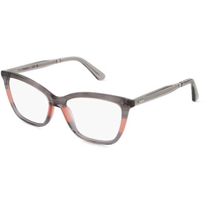 CALVIN KLEIN CK23545 - Gestreift grau/koral/ grau - Brillenfassung CALVIN KLEIN CK23545 - Gestreift grau/koral/ grau - Brillenfassung