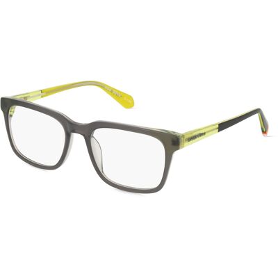 Superdry SDO 3010 Damen-Brille inkl. Gläser Vollrand Quadratisch Metall-Gestell 52/18/145, grau Superdry SDO 3010 Damen-Brille inkl. Gläser Vollrand Quadratisch Metall-Gestell 52/18/145, grau
