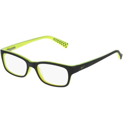 Nike 5513 Jugend-Brille inkl. Gläser Vollrand Quadratisch Kunststoff-Gestell 47/16/140, schwarz Nike 5513 Jugend-Brille inkl. Gläser Vollrand Quadratisch Kunststoff-Gestell 47/16/140, schwarz