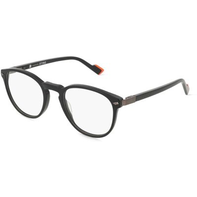 Sting VST502 Unisex-Brille inkl. Gläser Vollrand Panto Acetat-Gestell 50/21/140, schwarz Sting VST502 Unisex-Brille inkl. Gläser Vollrand Panto Acetat-Gestell 50/21/140, schwarz