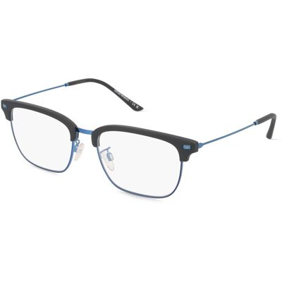 Emporio Armani EA3198 Rechteckige Unisex-Brille in Schwarz Emporio Armani EA3198 Rechteckige Unisex-Brille in Schwarz