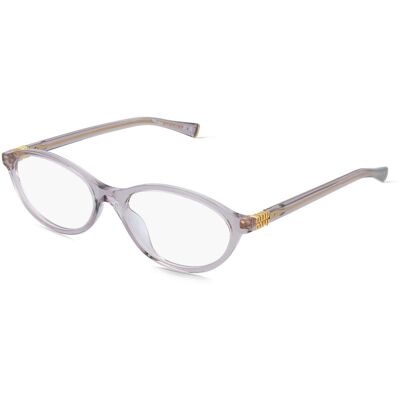 Miu Miu MU 09XV Damen-Brille inkl. Gläser Vollrand Oval Acetat-Gestell 54/17/140, lila Miu Miu MU 09XV Damen-Brille inkl. Gläser Vollrand Oval Acetat-Gestell 54/17/140, lila