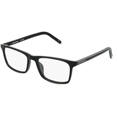 Converse CV5049 Unisex-Brille inkl. Gläser Vollrand Quadratisch Kunststoff-Gestell 54/17/145, schwarz Converse CV5049 Unisex-Brille inkl. Gläser Vollrand Quadratisch Kunststoff-Gestell 54/17/145, schwarz