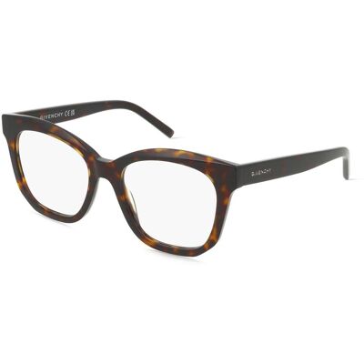 Givenchy GV50069I Damen-Brille inkl. Gläser Vollrand Geometrisch Acetat-Gestell 53/18/145, braun Givenchy GV50069I Damen-Brille inkl. Gläser Vollrand Geometrisch Acetat-Gestell 53/18/145, braun