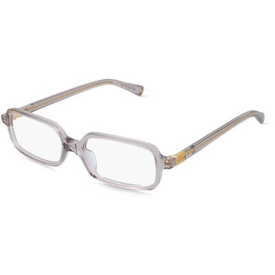 Miu Miu 0MU 01YV Damen-Brille inkl. Gläser Vollrand Eckig Acetat-Gestell 51/16/140, lila Miu Miu 0MU 01YV Damen-Brille inkl. Gläser Vollrand Eckig Acetat-Gestell 51/16/140, lila