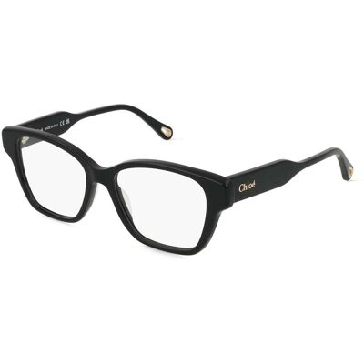 Chloé CH0200O Unisex-Brille inkl. Gläser Vollrand Butterfly Acetat-Gestell 51/15/140, schwarz Chloé CH0200O Unisex-Brille inkl. Gläser Vollrand Butterfly Acetat-Gestell 51/15/140, schwarz