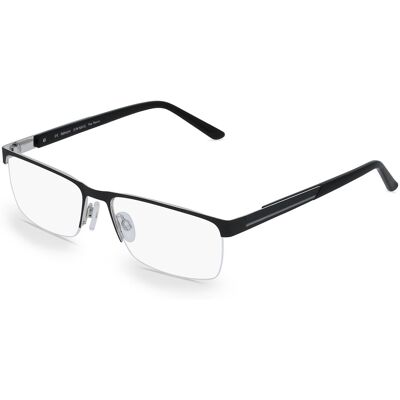 Fielmann 2178 FLEX CL Herren-Brille inkl. Gläser Halbrand Quadratisch Titan-Gestell 57/17/140, schwarz Fielmann 2178 FLEX CL Herren-Brille inkl. Gläser Halbrand Quadratisch Titan-Gestell 57/17/140, schwarz