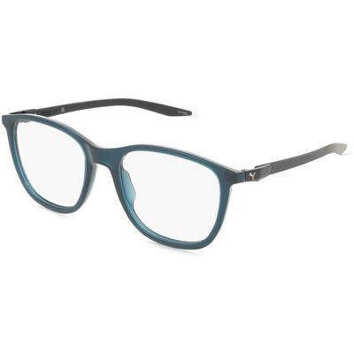 Puma PU0458O Herren-Brille inkl. Gläser Vollrand Quadratisch Kunststoff-Gestell 54/19/140, grün Puma PU0458O Herren-Brille inkl. Gläser Vollrand Quadratisch Kunststoff-Gestell 54/19/140, grün
