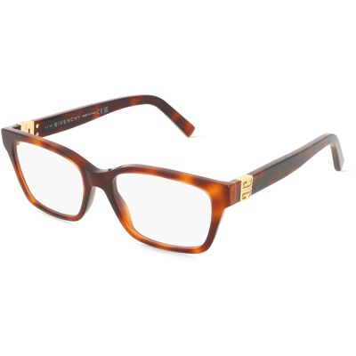 Givenchy GV50041I Damen-Brille inkl. Gläser Vollrand Quadratisch Acetat-Gestell 52/16/135, braun Givenchy GV50041I Damen-Brille inkl. Gläser Vollrand Quadratisch Acetat-Gestell 52/16/135, braun