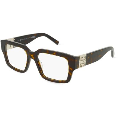 Givenchy GV50049I Unisex-Brille inkl. Gläser Vollrand Quadratisch Kunststoff-Gestell 53/17/135, braun Givenchy GV50049I Unisex-Brille inkl. Gläser Vollrand Quadratisch Kunststoff-Gestell 53/17/135, braun