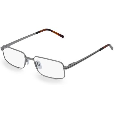 Fielmann CHARME 0691 MOD FLEX TR Herren-Brille inkl. Gläser Vollrand Quadratisch Titan-Gestell 53/17/140, grau Fielmann CHARME 0691 MOD FLEX TR Herren-Brille inkl. Gläser Vollrand Quadratisch Titan-Gestell 53/17/140, grau