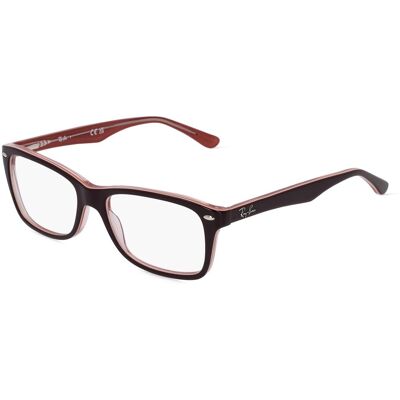 Ray-Ban RX5228 Brillen Brown Transparent Pink Unisex - Brille Ray-Ban RX5228 Brillen Brown Transparent Pink Unisex - Brille
