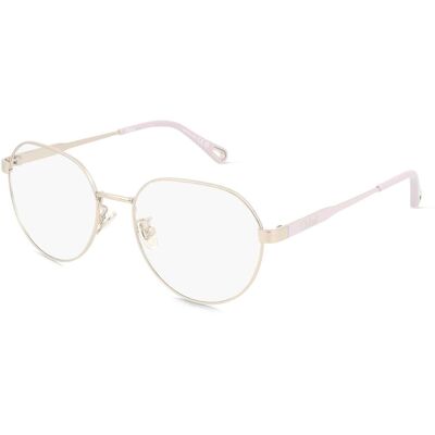 Chloé CH0275OA Unisex-Brille inkl. Gläser Vollrand Rund Metall-Gestell 54/17/145, silber Chloé CH0275OA Unisex-Brille inkl. Gläser Vollrand Rund Metall-Gestell 54/17/145, silber
