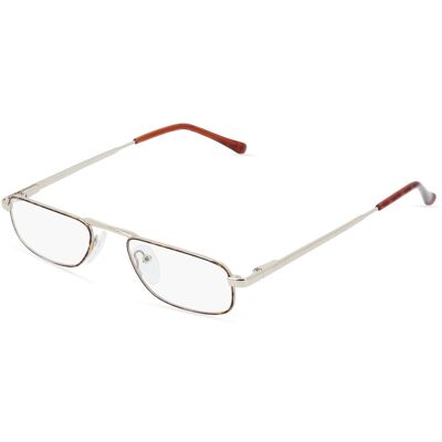 Fielmann MC 25 MOD HALF FLEX TR Herren-Brille inkl. Gläser Vollrand Halb Metall-Gestell 51/20/145, gold Fielmann MC 25 MOD HALF FLEX TR Herren-Brille inkl. Gläser Vollrand Halb Metall-Gestell 51/20/145, gold