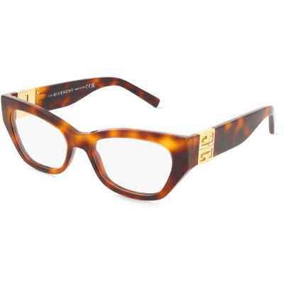 Givenchy GV50059I Damen-Brille inkl. Gläser Vollrand Cat Eye Acetat-Gestell 52/18/135, gold Givenchy GV50059I Damen-Brille inkl. Gläser Vollrand Cat Eye Acetat-Gestell 52/18/135, gold