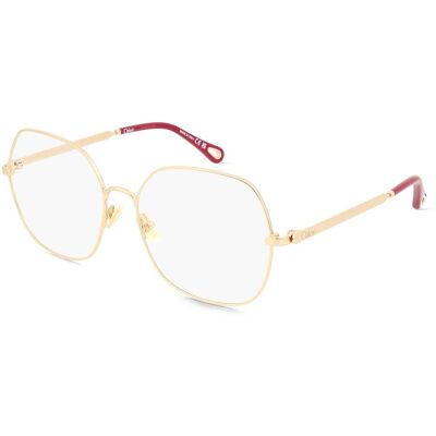 Chloé CH0284O 001 Quadratische Metallbrille - Brillen Chloé CH0284O 001 Quadratische Metallbrille - Brillen