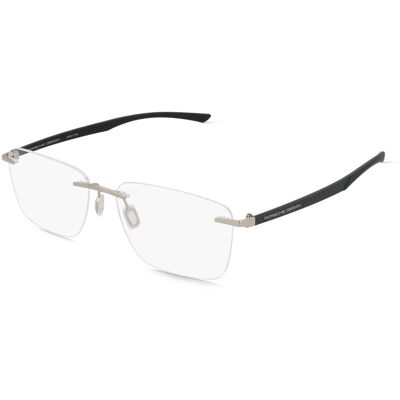 Porsche Design P8774 Herren-Brille inkl. Gläser Randlos Eckig Metall-Gestell 56/16/145, gold Porsche Design P8774 Herren-Brille inkl. Gläser Randlos Eckig Metall-Gestell 56/16/145, gold