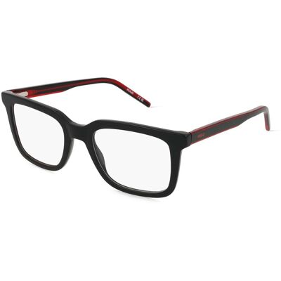 Hugo Boss Hugo HG 1300 Herren-Brille inkl. Gläser Vollrand Quadratisch Acetat-Gestell 51/20/145, schwarz Hugo Boss Hugo HG 1300 Herren-Brille inkl. Gläser Vollrand Quadratisch Acetat-Gestell 51/20/145, schwarz
