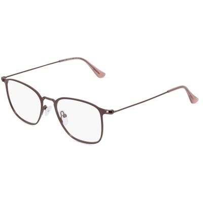 Fielmann BD 530 CL Unisex-Brille inkl. Gläser Vollrand Quadratisch Metall-Gestell 51/19/145, braun Fielmann BD 530 CL Unisex-Brille inkl. Gläser Vollrand Quadratisch Metall-Gestell 51/19/145, braun