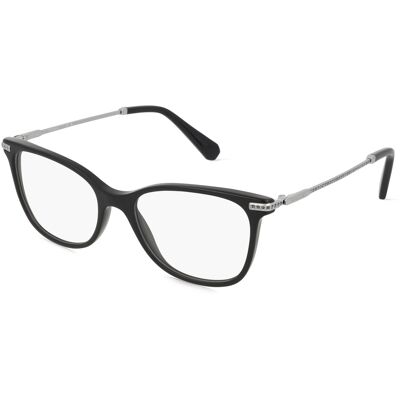 Swarovski Brille - Quadratische Fassung - Schwarz - 52mm Swarovski Brille - Quadratische Fassung - Schwarz - 52mm