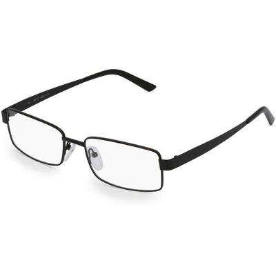 Fielmann BD 311 MOD II CL Herren-Brille inkl. Gläser Vollrand Quadratisch Edelstahl-Gestell 54/18/145, schwarz Fielmann BD 311 MOD II CL Herren-Brille inkl. Gläser Vollrand Quadratisch Edelstahl-Gestell 54/18/145, schwarz