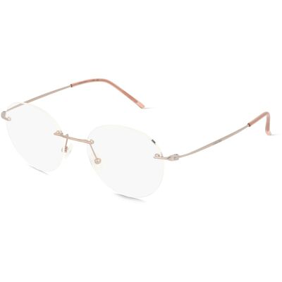 Calvin Klein CK22125TA Unisex Nude Runde Brille - Brille Calvin Klein CK22125TA Unisex Nude Runde Brille - Brille
