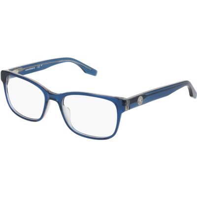 Converse CV5137 Unisex-Brille inkl. Gläser Vollrand Eckig Acetat-Gestell 55/18/145, blau Converse CV5137 Unisex-Brille inkl. Gläser Vollrand Eckig Acetat-Gestell 55/18/145, blau