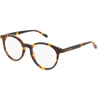 Scotch & Soda 3021 Unisex-Brille inkl. Gläser Vollrand Rund Acetat-Gestell 49/18/140, braun Scotch & Soda 3021 Unisex-Brille inkl. Gläser Vollrand Rund Acetat-Gestell 49/18/140, braun