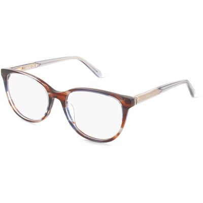 Fossil 7203 Damen-Brille inkl. Gläser Vollrand Quadratisch Acetat-Gestell 53/17/140, blau Fossil 7203 Damen-Brille inkl. Gläser Vollrand Quadratisch Acetat-Gestell 53/17/140, blau