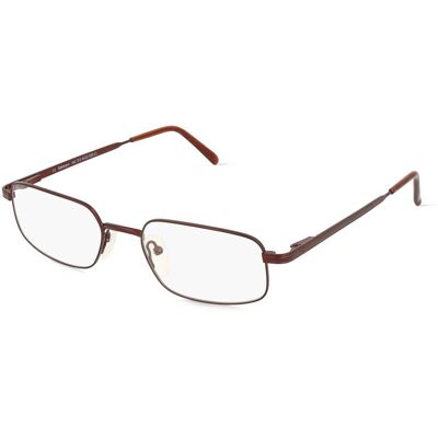 Fielmann MC 313 MOD FLEX CL Herren-Brille inkl. Gläser Vollrand Quadratisch Metall-Gestell 51/17/135, braun Fielmann MC 313 MOD FLEX CL Herren-Brille inkl. Gläser Vollrand Quadratisch Metall-Gestell 51/17/135, braun
