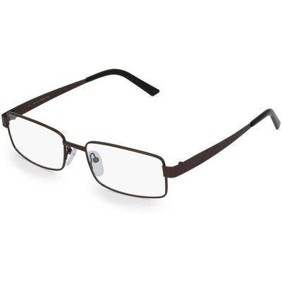 Fielmann BD 311 MOD II CL Herren-Brille inkl. Gläser Vollrand Quadratisch Edelstahl-Gestell 54/18/145, grau Fielmann BD 311 MOD II CL Herren-Brille inkl. Gläser Vollrand Quadratisch Edelstahl-Gestell 54/18/145, grau