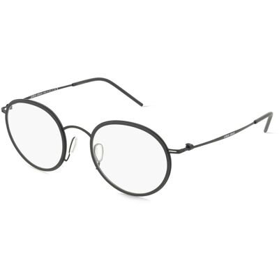 Giorgio Armani AR5155 Herren-Brille inkl. Gläser Vollrand Rund Metall-Gestell 49/21/145, schwarz Giorgio Armani AR5155 Herren-Brille inkl. Gläser Vollrand Rund Metall-Gestell 49/21/145, schwarz