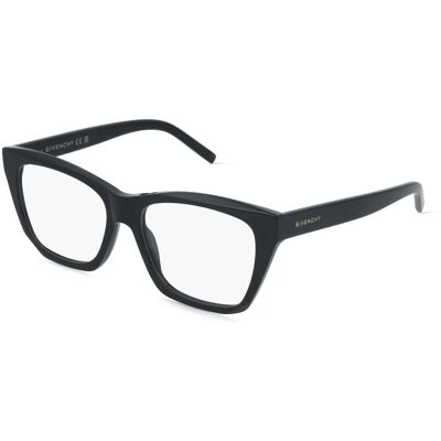 Givenchy GV50088I GV DAY Damen-Brille inkl. Gläser Vollrand Geometrisch Acetat-Gestell 54/16/145, schwarz Givenchy GV50088I GV DAY Damen-Brille inkl. Gläser Vollrand Geometrisch Acetat-Gestell 54/16/145, schwarz