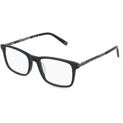 Fila VFI880 Herren-Brille inkl. Gläser Vollrand Geometrisch Kunststoff-Gestell 52/18/145, schwarz Fila VFI880 Herren-Brille inkl. Gläser Vollrand Geometrisch Kunststoff-Gestell 52/18/145, schwarz
