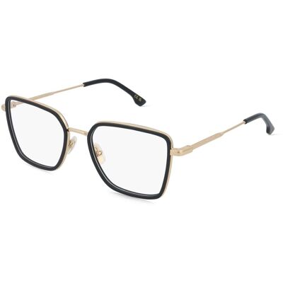 Victoria Beckham VB 1006 Damen-Brille inkl. Gläser Vollrand Eckig Metall-Gestell 54/19/140, gold Victoria Beckham VB 1006 Damen-Brille inkl. Gläser Vollrand Eckig Metall-Gestell 54/19/140, gold