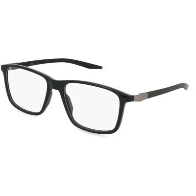 Puma PU0419O-001 Schwarzes Rechteckiges Vollrandbrille - Brille Puma PU0419O-001 Schwarzes Rechteckiges Vollrandbrille - Brille