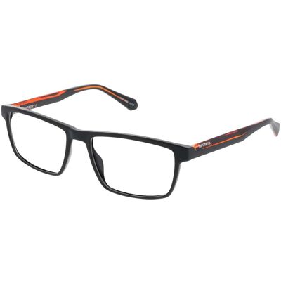 Superdry 993103 Herren-Brille inkl. Gläser Vollrand Quadratisch Kunststoff-Gestell 59/18/150, schwarz Superdry 993103 Herren-Brille inkl. Gläser Vollrand Quadratisch Kunststoff-Gestell 59/18/150, schwarz