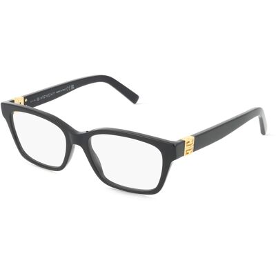 Givenchy GV50041I Damen-Brille inkl. Gläser Vollrand Quadratisch Acetat-Gestell 52/16/135, schwarz Givenchy GV50041I Damen-Brille inkl. Gläser Vollrand Quadratisch Acetat-Gestell 52/16/135, schwarz