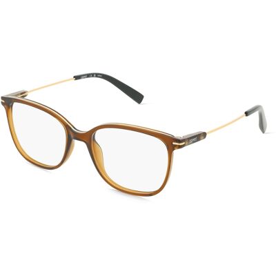 Esprit 33537 Damen-Brille inkl. Gläser Vollrand Quadratisch TR90-Gestell 49/17/140, braun Esprit 33537 Damen-Brille inkl. Gläser Vollrand Quadratisch TR90-Gestell 49/17/140, braun