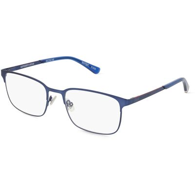 Superdry SDO SCRIPT 006 Blaue Metallbrille - Briller Superdry SDO SCRIPT 006 Blaue Metallbrille - Briller