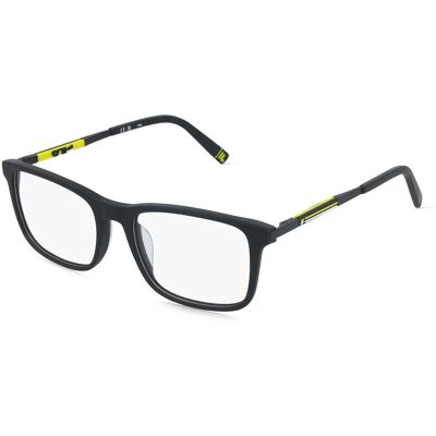 Fila VFI880 Herren-Brille inkl. Gläser Vollrand Geometrisch Kunststoff-Gestell 52/18/145, schwarz Fila VFI880 Herren-Brille inkl. Gläser Vollrand Geometrisch Kunststoff-Gestell 52/18/145, schwarz
