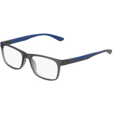Calvin Klein CK20535 Unisex-Brille inkl. Gläser Vollrand Quadratisch Kunststoff-Gestell 52/18/145, grau Calvin Klein CK20535 Unisex-Brille inkl. Gläser Vollrand Quadratisch Kunststoff-Gestell 52/18/145, grau