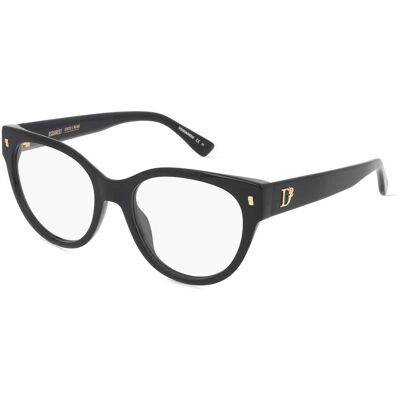 Dsquared2 D2 0069 Schwarze Damen Brille - Brille Dsquared2 D2 0069 Schwarze Damen Brille - Brille