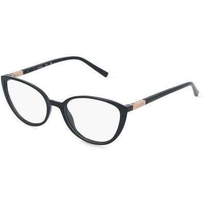 Guess GU3044 Unisex-Brille inkl. Gläser Vollrand Cat Eye Kunststoff-Gestell 52/17/145, schwarz Guess GU3044 Unisex-Brille inkl. Gläser Vollrand Cat Eye Kunststoff-Gestell 52/17/145, schwarz