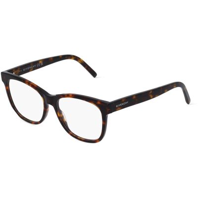 Givenchy GV50027I Unisex-Brille inkl. Gläser Vollrand Butterfly Acetat-Gestell 54/16/145, braun Givenchy GV50027I Unisex-Brille inkl. Gläser Vollrand Butterfly Acetat-Gestell 54/16/145, braun