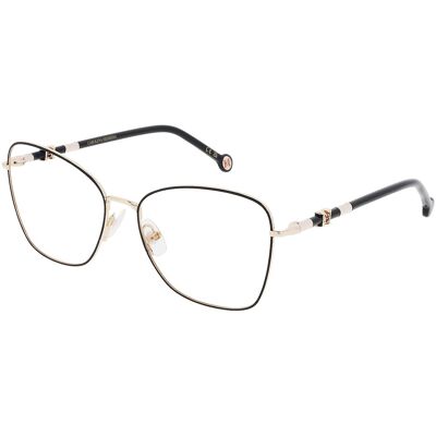 Carolina Herrera HER 0305 Unisex-Brille inkl. Gläser Vollrand Butterfly Metall-Gestell 47/16/140, schwarz Carolina Herrera HER 0305 Unisex-Brille inkl. Gläser Vollrand Butterfly Metall-Gestell 47/16/140, schwarz